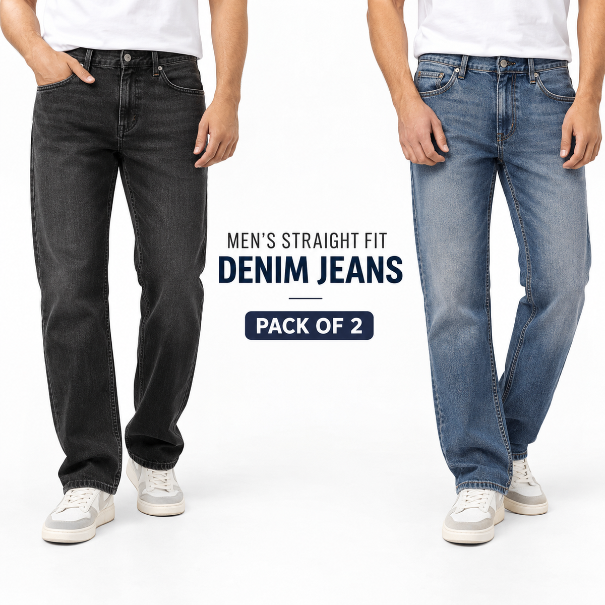 Modern Gent Jeans – Pack of 2