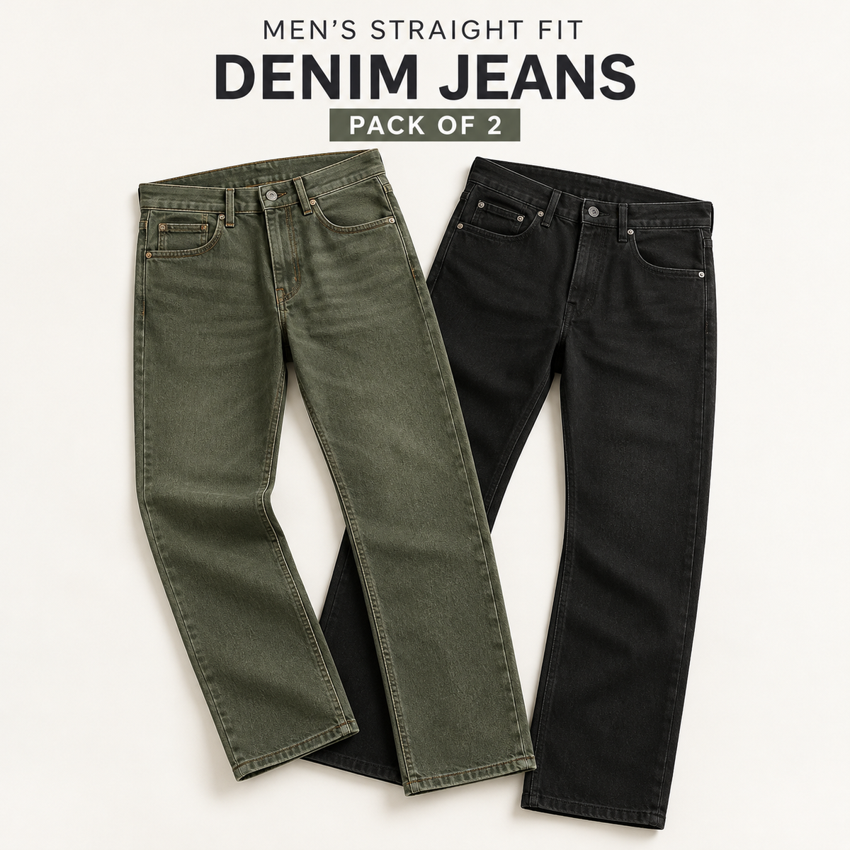 Weekend Ready Jeans – Pack of 2