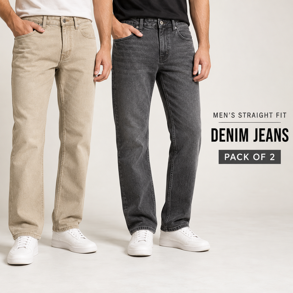 Signature Denim Jeans – Pack of 2