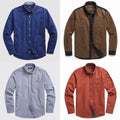 Men’s Versatile Button-Down Shirt Pack - 4