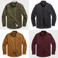 Men's Classic Button-Down Shirt - Pack of 4