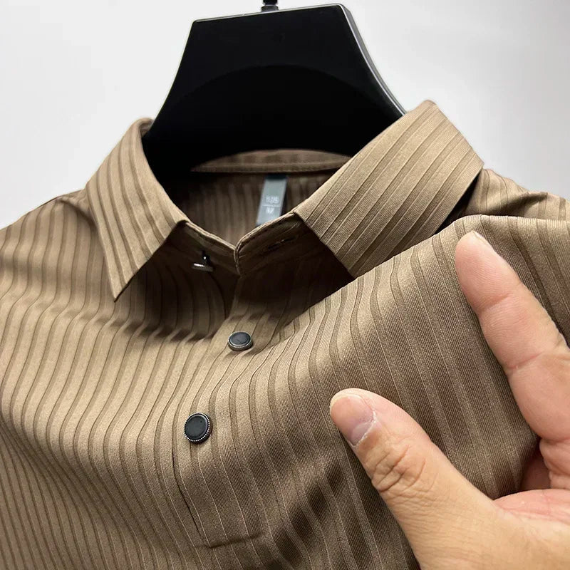 Men's Ice Silk Polo T-Shirt (Pack of 4)