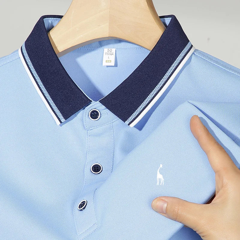 Men's collar short sleeved T-shirt polo (Pack of 4)