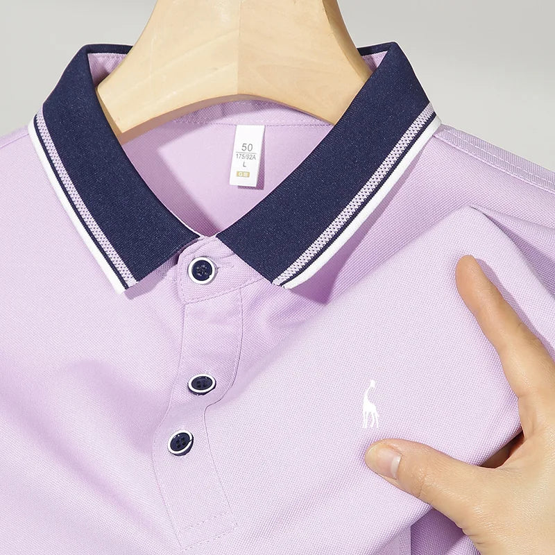 Men's collar short sleeved T-shirt polo (Pack of 4)