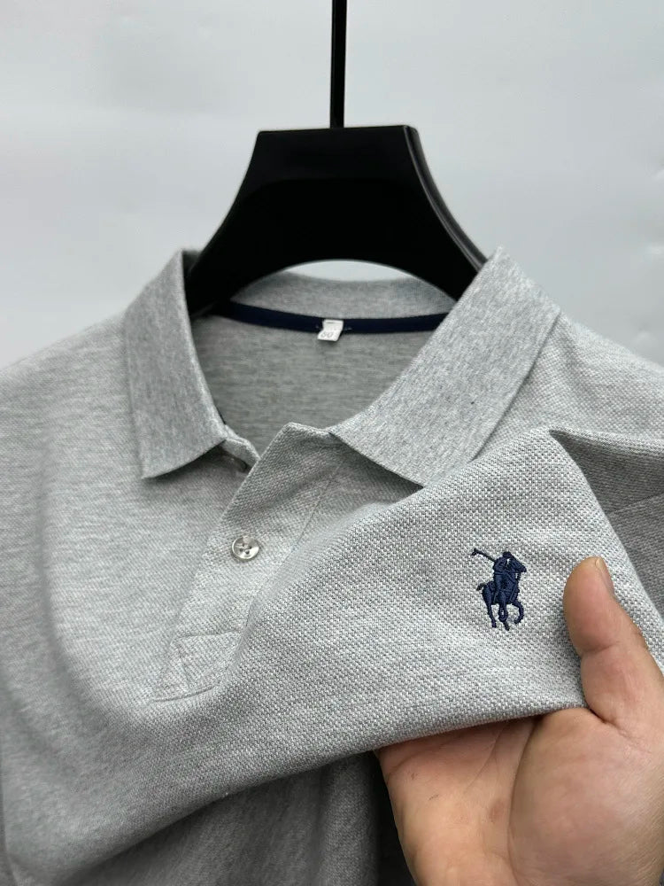 High end brand 100% pure cotton short sleeve POLO T-shirt (Pack of 4)