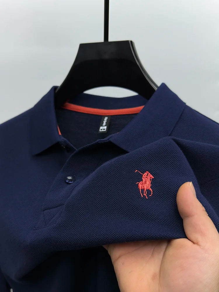 High end brand 100% pure cotton short sleeve POLO T-shirt (Pack of 4)